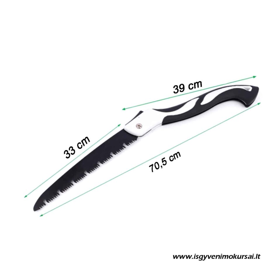 Sulenkiamas pjūklas (ašmenys 30 cm)